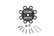 Black Chevy V8 Hei Distributor Cap And Rotor The Kit Includes MSD Cap, Pn 84333 And Race Rotor, Pn 8467 MSD Ignition