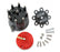 Black Chevy V8 Hei Distributor Cap And Rotor The Kit Includes MSD Cap, Pn 84333 And Race Rotor, Pn 8467 MSD Ignition