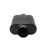 40 Series Delta Force Race Muffler 40 Series Race Muffler 409SS 3.50 Center In 3.50 Center Out -Aggressive Sound Flowmaster
