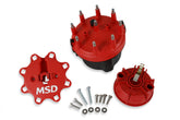 Cap-A-Dapt Kit, Fixed Rotor Spark Plug Style Terminals Are Used On The Cap For Tight Connections That Will Not Vibrate Loose MSD Ignition