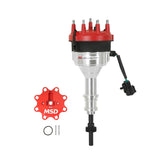 Ford Tfi EFI 351W No Module Pro-Billet Distributor Steel Gear For Factory Roller Cam, No Module Included MSD Ignition