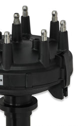 MSD Black Chevy Low-Profile Crank Trigger Distributor MSD Black Low-Profile Chevy Racing Distributor MSD Ignition