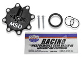MSD Black Chevy Low-Profile Crank Trigger Distributor MSD Black Low-Profile Chevy Racing Distributor MSD Ignition