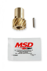 Chevy Bronze Distributor Gear .500Id MSD Bronze Distributor Gears Are Machined From Quality Ampco 45 Aluminum Bronze Containing 5 Percent Nickel MSD Ignition