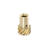 Oversize Chevy Distributor Gear, Bronze, +0.006 MSD'S Bronze Oversized Gears Help Obtain Perfect Timing By Meshing To The Camshaft Gear Properly MSD Ignition