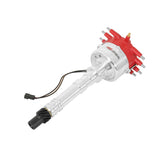 Chevy Flat Top Pro-Billet Distributor Need Blower/Intake Clearance? The Flat Top Is Your Answer. Must Be Used With An MSD 6, 7 Or 8-Series Ignition MSD Ignition