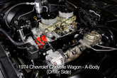 LS Swap Exhaust Manifolds Black Ceramic Finish Multi-Fit 2.25 In. Outlet Gen III, Gen Iv Chevrolet LS Engine Hooker BlackHeart