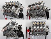 LS Swap Exhaust Manifolds Black Ceramic Finish Multi-Fit 2.25 In. Outlet Gen III, Gen Iv Chevrolet LS Engine Hooker BlackHeart