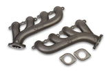 Hooker BlackHeart LS Swap Exhaust Manifolds - Natural Cast Finish 8501HKR