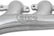 LS Swap Exhaust Manifolds Silver Ceramic Finish Multi-Fit 2.50 In. Outlet Gen III, Gen Iv Chevrolet LS Engine Hooker BlackHeart
