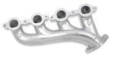 LS Swap Exhaust Manifolds Silver Ceramic Finish Multi-Fit 2.50 In. Outlet Gen III, Gen Iv Chevrolet LS Engine Hooker BlackHeart