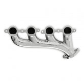 LS Swap Exhaust Manifolds Stainless Steel Polished Finish Multi-Fit 2.50 In. Outlet Gen III, Gen Iv Chevrolet LS Engine Hooker BlackHeart