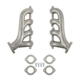 LS Swap Exhaust Manifolds Stainless Steel Natural Cast Multi-Fit 2.50 In. Outlet Gen III, Gen Iv Chevrolet LS Engine Hooker BlackHeart