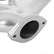 LS Swap Exhaust Manifolds Center Dump Silver Ceramic Multi-Fit GM Gen III, Iv LS Engines 2.50-In. Outlet Block Hugger Style With Center Dump Outlet Hooker BlackHeart