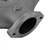 LS Swap Exhaust Manifolds Center Dump Natural Cast Multi-Fit GM Gen III, Iv LS Engines 2.50-In. Outlet Block Hugger Style With Center Dump Outlet Hooker BlackHeart