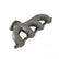 LS Swap Exhaust Manifolds Rear Dump Natural Cast Multi-Fit GM Gen III, Iv LS Engines 2.50-In. Outlet Hooker BlackHeart