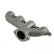 LS Swap Exhaust Manifolds Rear Dump Natural Cast Multi-Fit GM Gen III, Iv LS Engines 2.50-In. Outlet Hooker BlackHeart