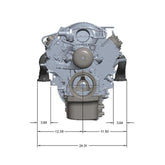 LS Swap Exhaust Manifolds Rear Dump Natural Cast Multi-Fit GM Gen III, Iv LS Engines 2.50-In. Outlet Hooker BlackHeart