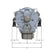 LS Swap Exhaust Manifolds Rear Dump Natural Cast Multi-Fit GM Gen III, Iv LS Engines 2.50-In. Outlet Hooker BlackHeart