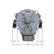 LS Swap Exhaust Manifolds Rear Dump Sbc Exit Black Multi-Fit GM Gen III, Iv LS Engines 2.50-In. Outlet Hooker BlackHeart
