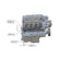LS Swap Exhaust Manifolds Rear Dump Sbc Exit Natural Cast Multi-Fit GM Gen III, Iv LS Engines 2.50-In. Outlet Hooker BlackHeart