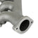 LS Swap Exhaust Manifolds Rear Dump Sbc Exit Natural Cast Multi-Fit GM Gen III, Iv LS Engines 2.50-In. Outlet Hooker BlackHeart