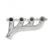 LS Turbo Exhaust Manifolds Multi-Fit GM LS Turbo Exhaust Manifolds 3.0 Inch Turbo Outlet, 2.25 Inch Cross-Over Connection, Silver Ceramic Finish Hooker BlackHeart