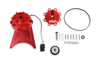 MSD Front Drive Distributor With Adjustable Cam Sync Small Block Chevy Front Drive Distributor With Adjustable Hall-Effect Cam Sync Sensor Ideal For Triggering EFI Systems MSD Ignition