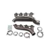 LS Turbo Exhaust Manifolds Multi-Fit GM LS Turbo Exhaust Manifolds 3.0 Inch Turbo Outlet, 2.25 Inch Cross-Over Connection, Natural Cast Finish Hooker BlackHeart