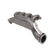 LS Turbo Exhaust Manifolds Multi-Fit GM LS Turbo Exhaust Manifolds 3.0 Inch Turbo Outlet, 2.25 Inch Cross-Over Connection, Natural Cast Finish Hooker BlackHeart