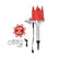 Chevy In-Line 6 Cylinder Distributor For 194, 230, 250, 292 Inline-6 Engines. Must Be Used With An MSD 6, 7 Or 8-Series Ignition MSD Ignition