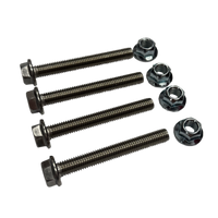 Kooks Locking Ball and Socket Bolt Kit (2 Bolts/2 Nuts/Locking Hardware)