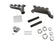 Lt Turbo Exhaust Manifolds Multi-Fit GM Lt Turbo Exhaust Manifolds 3.0 Inch Turbo Outlet , 2.5 Inch Crossover Connection, Natural Cast Finish Hooker BlackHeart
