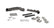 Lt Turbo Exhaust Manifolds Multi-Fit GM Lt Turbo Exhaust Manifolds 3.0 Inch Turbo Outlet , 2.5 Inch Crossover Connection, Natural Cast Finish Hooker BlackHeart