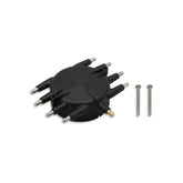 Crab Style Distributor Cap, Black These Black Caps Are Injection Molded From Dupont Rynite Material And Feature Spark Plug-Style Terminals MSD Ignition