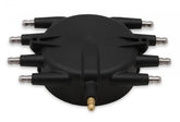 Crab Style Distributor Cap, Black These Black Caps Are Injection Molded From Dupont Rynite Material And Feature Spark Plug-Style Terminals MSD Ignition