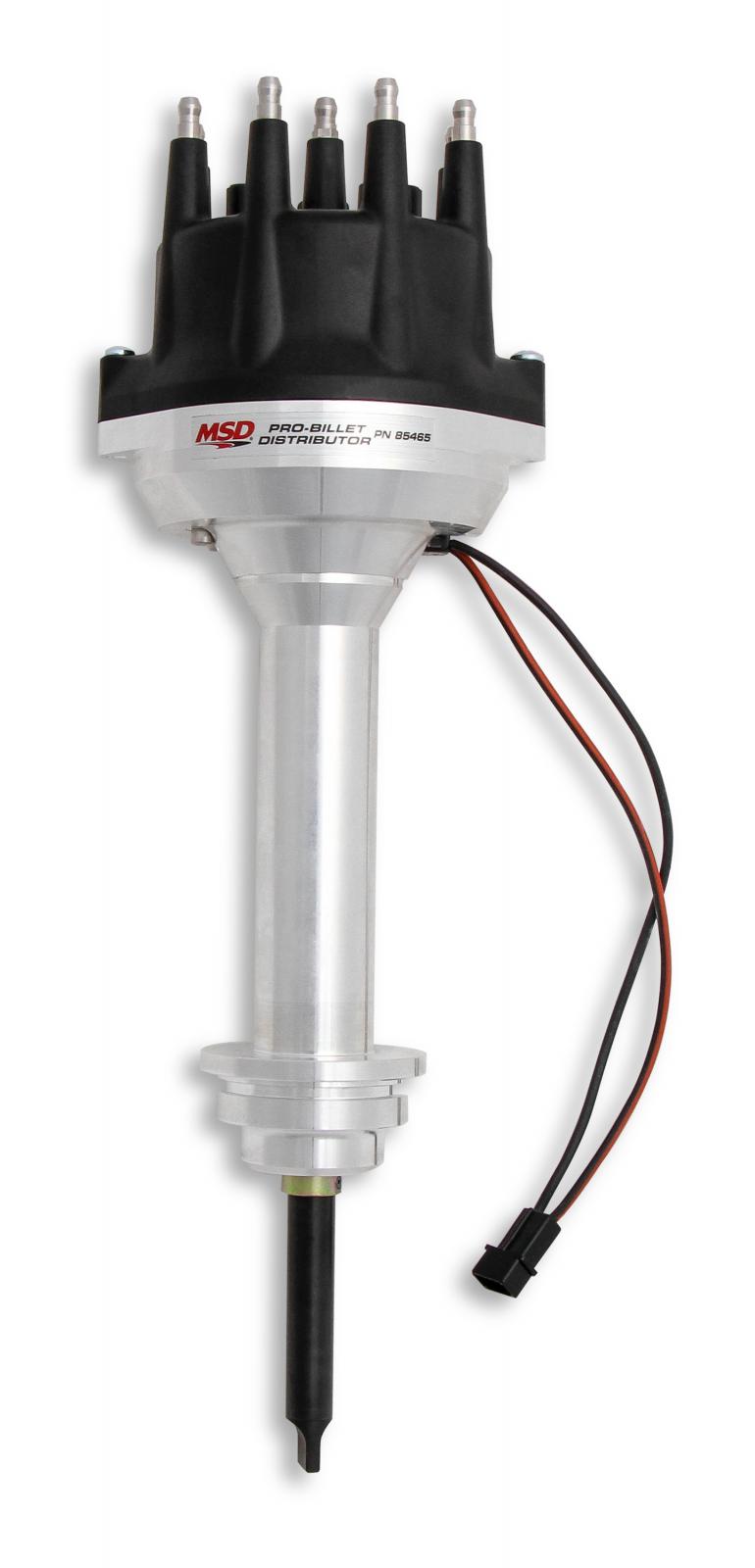 MSD Black Chrysler 426, 440 Pro-Billet Distributor All The Performance Of Our Pro-Billet Line Now Available With Black Cap For Your Big Block Chrysler. Must Be Used With MSD 6, 7, Or 8-Series Ignition MSD Ignition
