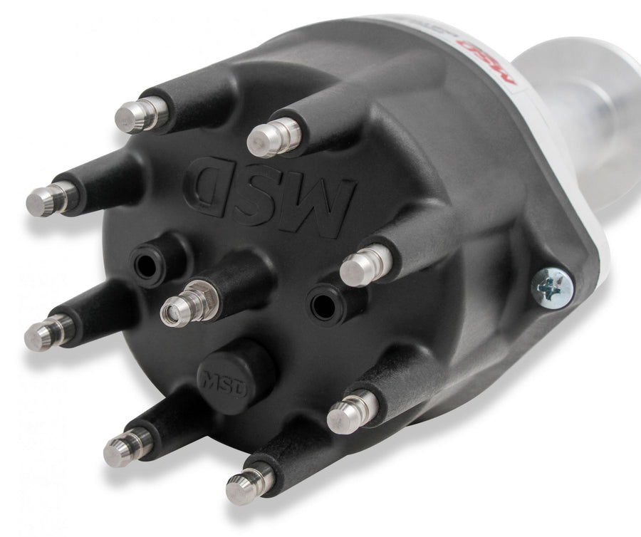 MSD Black Chrysler 426, 440 Pro-Billet Distributor All The Performance Of Our Pro-Billet Line Now Available With Black Cap For Your Big Block Chrysler. Must Be Used With MSD 6, 7, Or 8-Series Ignition MSD Ignition
