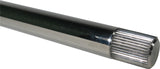 Borgeson Steering Shaft; 3/4-36 Splined; Polished Stainless; 9in. Long; 7/8 Spline Length 429209