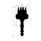 Buick V8 215-350 Pro Billet Distributor Fits 215, 300, 340, 350 Buick Engines. Must Be Used With An MSD 6, 7 Or 8-Series Ignition MSD Ignition