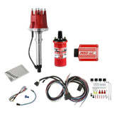 Chevy V8 Pro-Billet Distributor Bundle This Is Our Most Popular Performance Distributor Must Be Used With An MSD 6, 7 Or 8-Series Ignition. Contains A Pro-Billet Distributor, Ultra 6Al Ignition Box, And A Blaster 2 Ignition Coil MSD Ignition