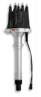 Chevy V8 Pro-Billet Distributor W/Black Cap The Most Popular Performance Distributor In The Market And Now Comes With Black Cap Must Be Used With An MSD 6, 7 Or 8-Series Ignition MSD Ignition