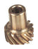Pontiac Bronze Distributor Gear MSD Bronze Distributor Gears Are Machined From Quality Ampco 45 Aluminum Bronze Containing 5 Percent Nickel MSD Ignition
