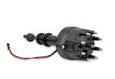 Black Distributor, Ford 351W, Pro-Billet W/Steel Gear MSD'S Black Small Diameter Distributor W/Black Cap And Steel Gear, Requires The Use Of MSD 6, 7, 8 Series Ignition MSD Ignition