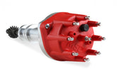 MSD Distributor, Ford 351W, Billet, Small Cap, Steel Gear MSD'S Pro-Billet Small Diameter Distributor W/Red Cap And Steel Gear, Requires The Use Of MSD 6, 7, 8 Series Ignition MSD Ignition
