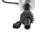 Distributor, Ford 351W/Steel Gear/Holley Hi-Ram MSD'S Pro-Billet Small Diameter Distributor W/Red Cap And Steel Gear, Requires The Use Of MSD 6, 7, 8 Series Ignition And Designed To Fit Holley 351W Hi-Ram Carburetor Intake Manifolds MSD Ignition