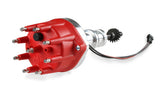 MSD Distributor Ford 289-302, Billet, Small Cap, Steel Gear MSD'S Pro-Billet Small Diameter Distributor W/Red Cap And Steel Gear, Requires The Use Of MSD 6, 7, 8 Series Ignition MSD Ignition