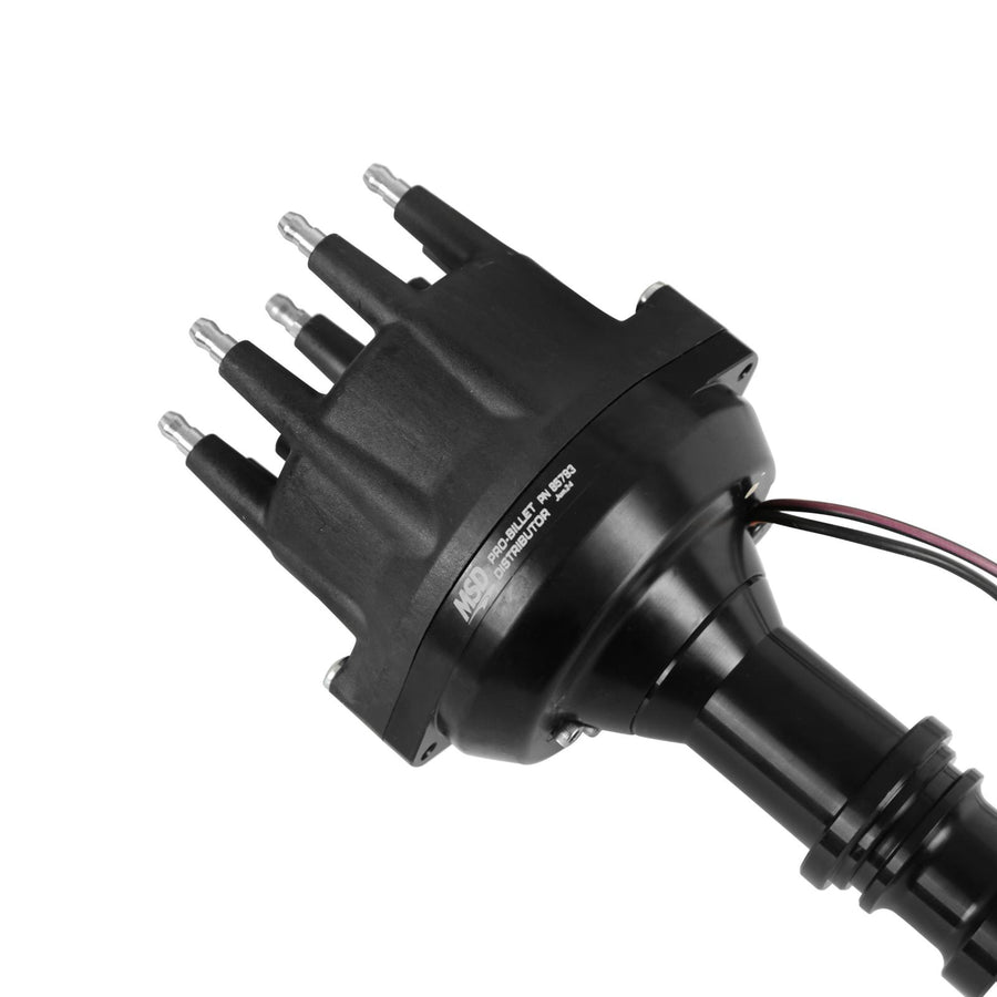 MSD Black Ford 289/302 Pro-Billet Distributor All The Performance Of Our Pro-Billet Line Must Be Used With MSD 6, 7, Or 8-Series Ignition MSD Ignition
