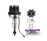 MSD Distributor Ford 289-302, Pro Billet, Small Black Cap, Steel Gear MSD'S Pro-Billet Small Diameter Distributor W/Black Cap And Steel Gear, Requires The Use Of MSD 6, 7, 8 Series Ignition MSD Ignition