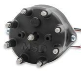 Ford 289-302 Small Diameter Black Cap Pro-Billet Distributor Great For Blower Or Manifold Clearance Must Be Used With An MSD 6, 7 Or 8-Series Ignition MSD Ignition